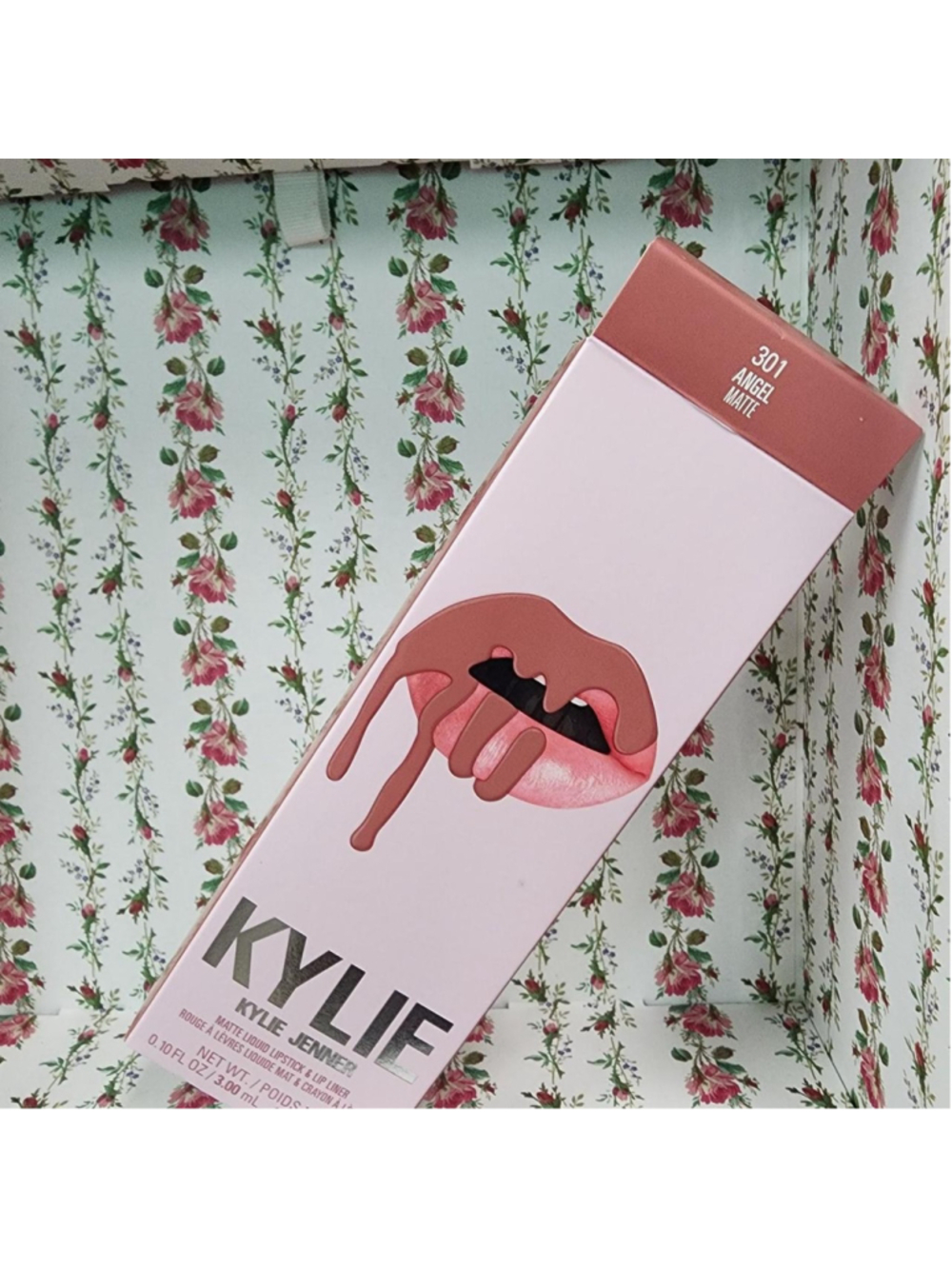 Kylie Jenner Angel Matte Liquid Lipstick in shade 301 Angel Matte #kylie #matte